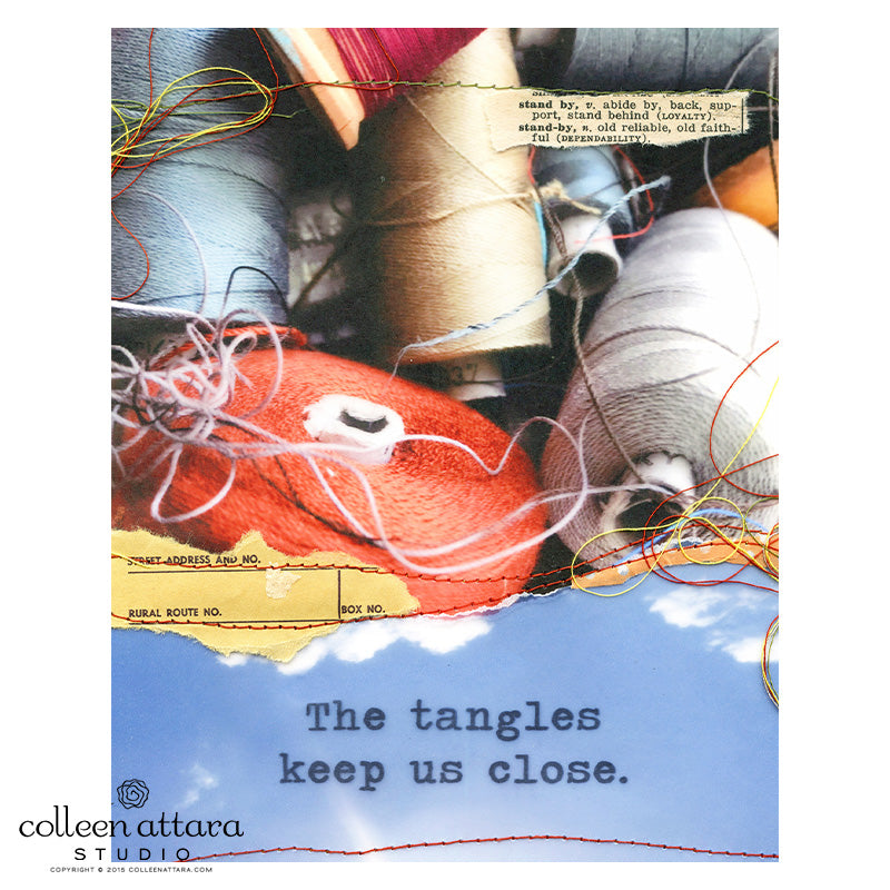 Tangles | Cards & Prints from Colleen Attara Studio