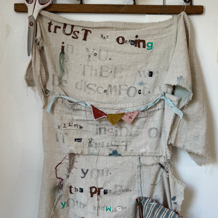 A Long Fall Weekend at my Cottage Studio: Textiles and Treasure, September 25th-September 28th, 2025