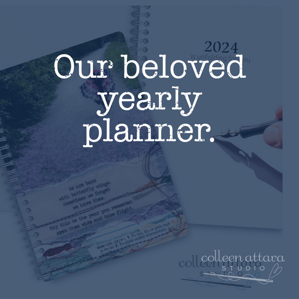 2025 Yearly Planners --Four at $1 for someone who needs some love...