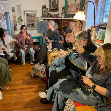 A Cozy Mending & Slow Stitching Circle, Monday, April 6th, 12:30-3p