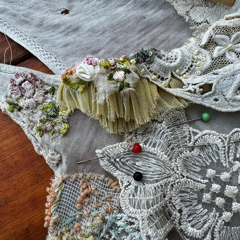 A long October Weekend at my Cottage Studio: Sacred Layers of French Softness & Texture ...Thursday, October 22nd to Sunday, October 25th