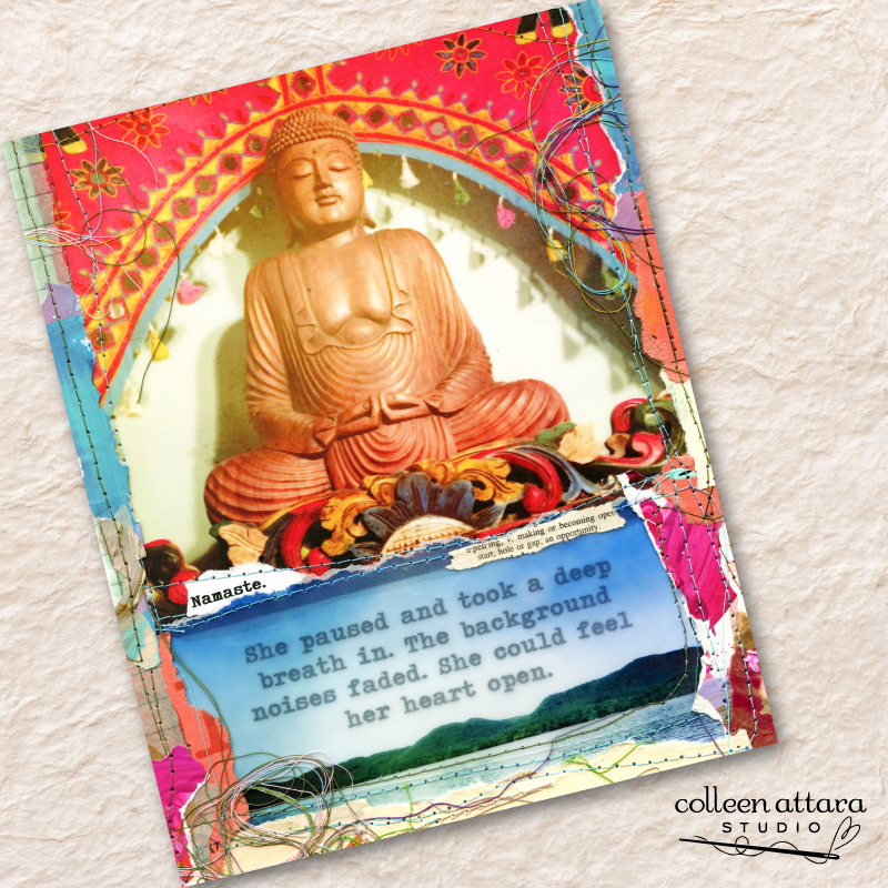 Namaste 8x10 signed print.