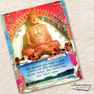 Namaste 8x10 signed print.