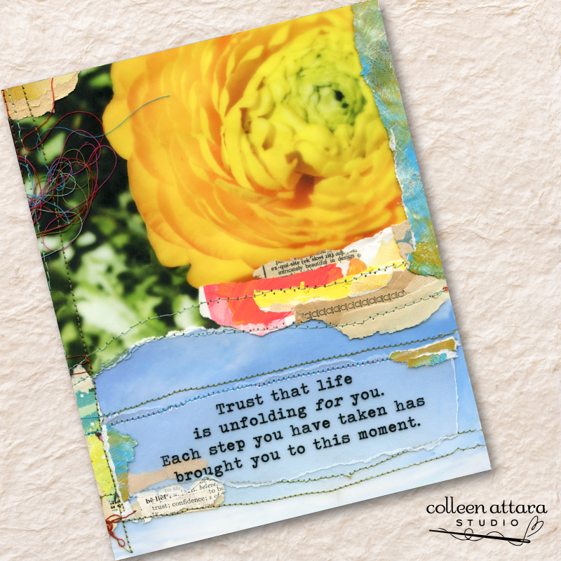 Unfold 8x10 signed print.