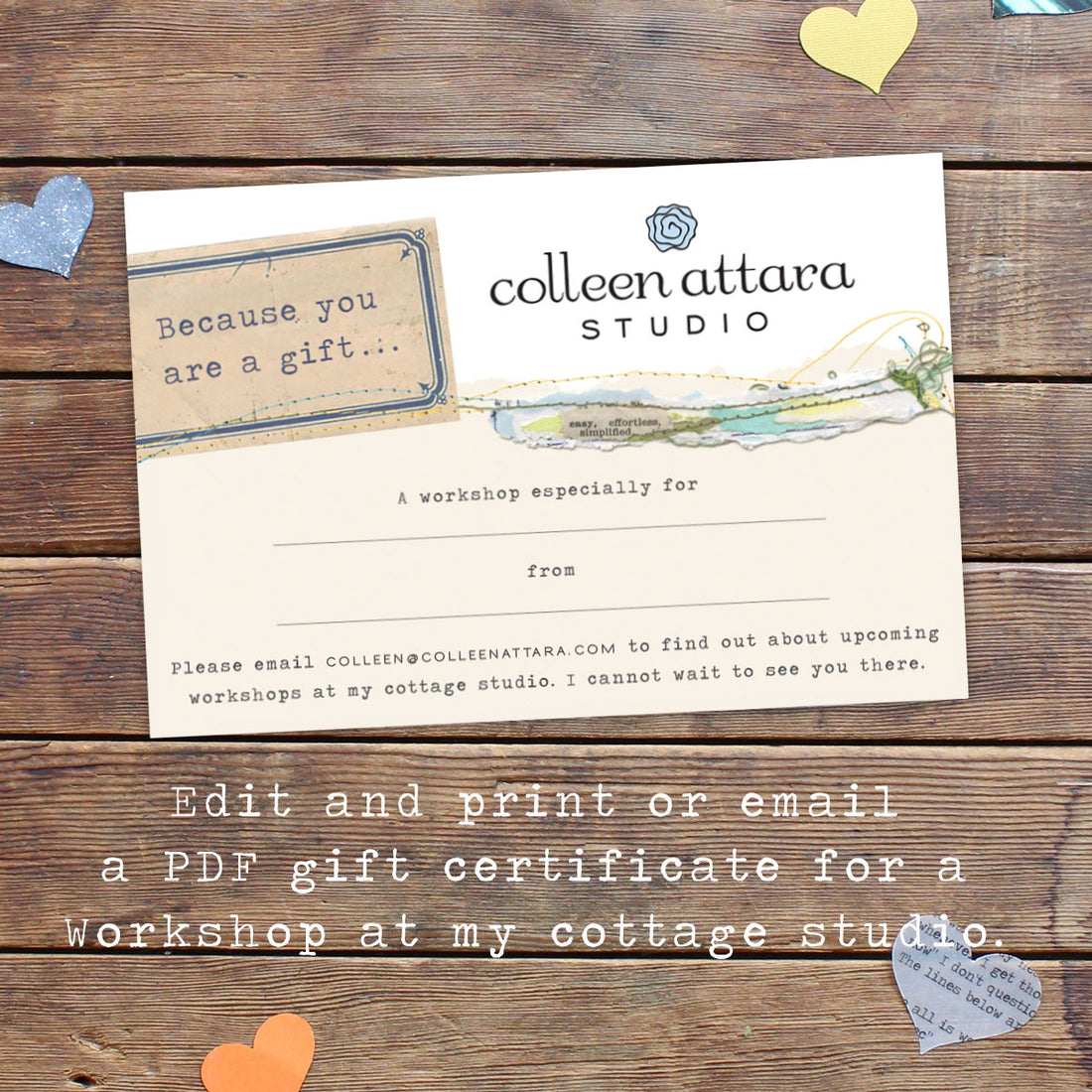 Gift a Workshop